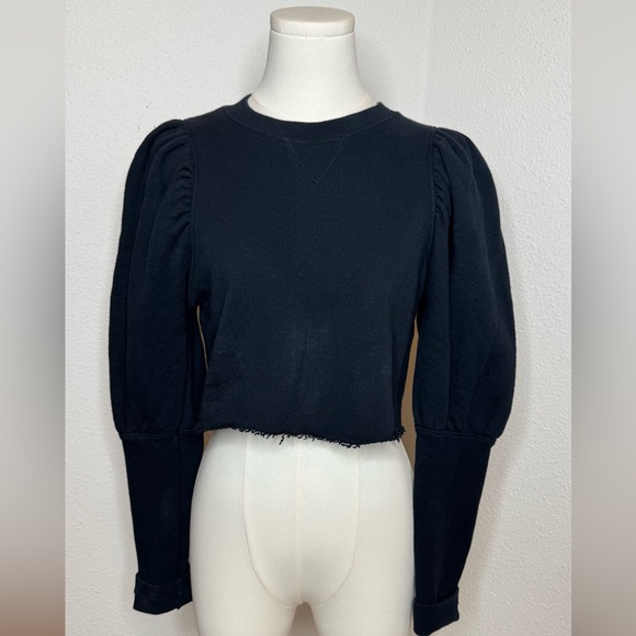 Ulla Johnson Philo Puff-Sleeve Pullover Top - Picture 4 of 10